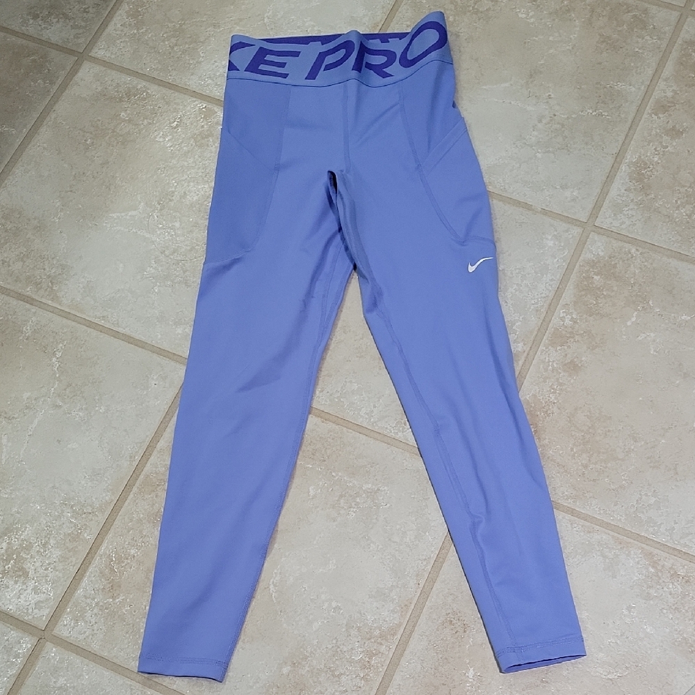 Nike Pro Lavender Leggings